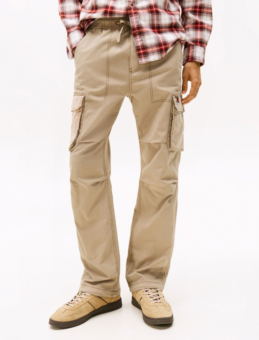 Tommy Hilfiger Otis H-Bone Kargo Erkek Kahverengi Pantolon Tommy Hilfiger Otis H-Bone Kargo Erkek Kahverengi Pantolon
