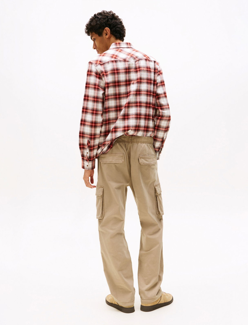 Tommy Hilfiger Otis H-Bone Kargo Erkek Kahverengi Pantolon Tommy Hilfiger Otis H-Bone Kargo Erkek Kahverengi Pantolon