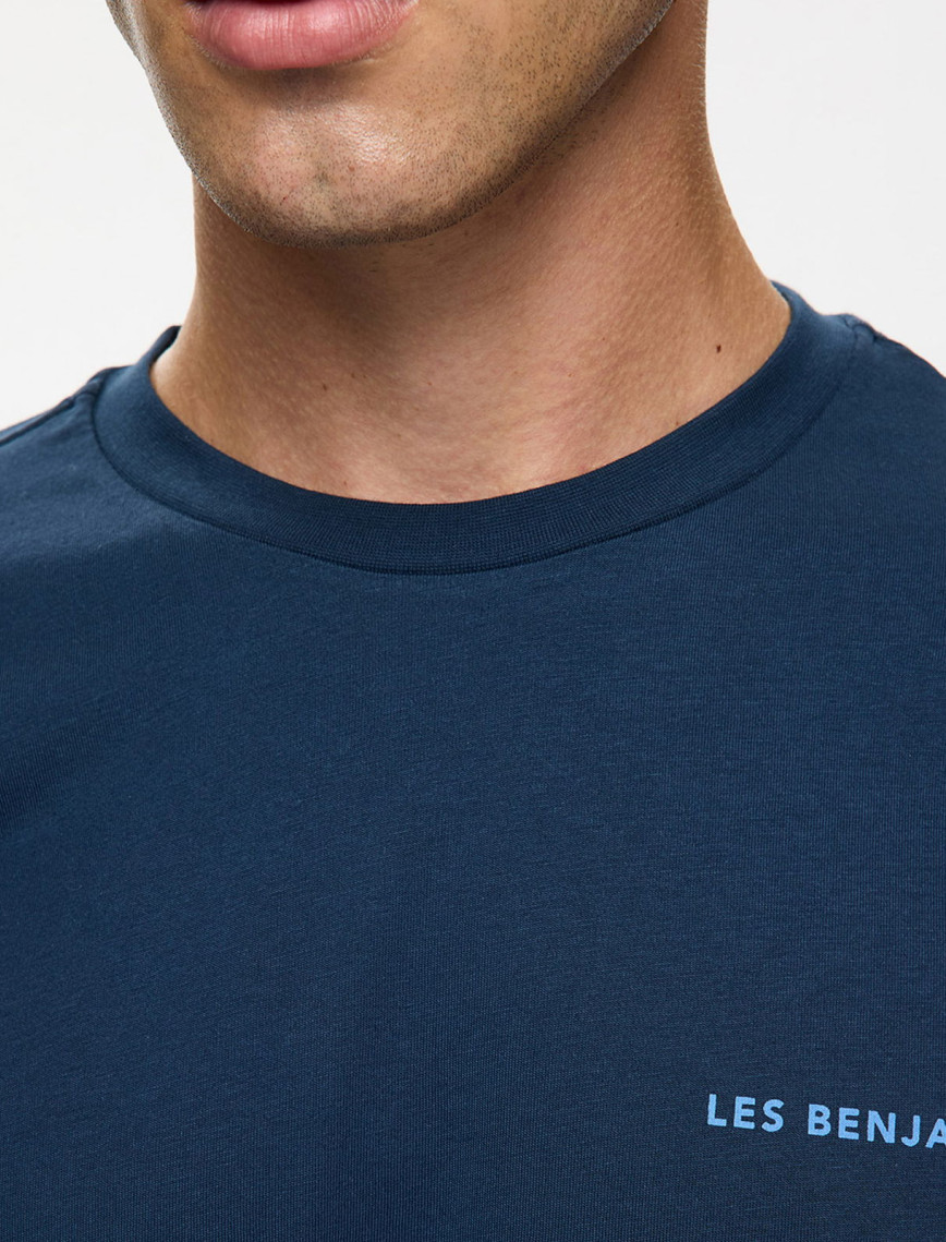 Les Benjamins Erkek Mavi T-Shirt Les Benjamins Erkek Mavi T-Shirt