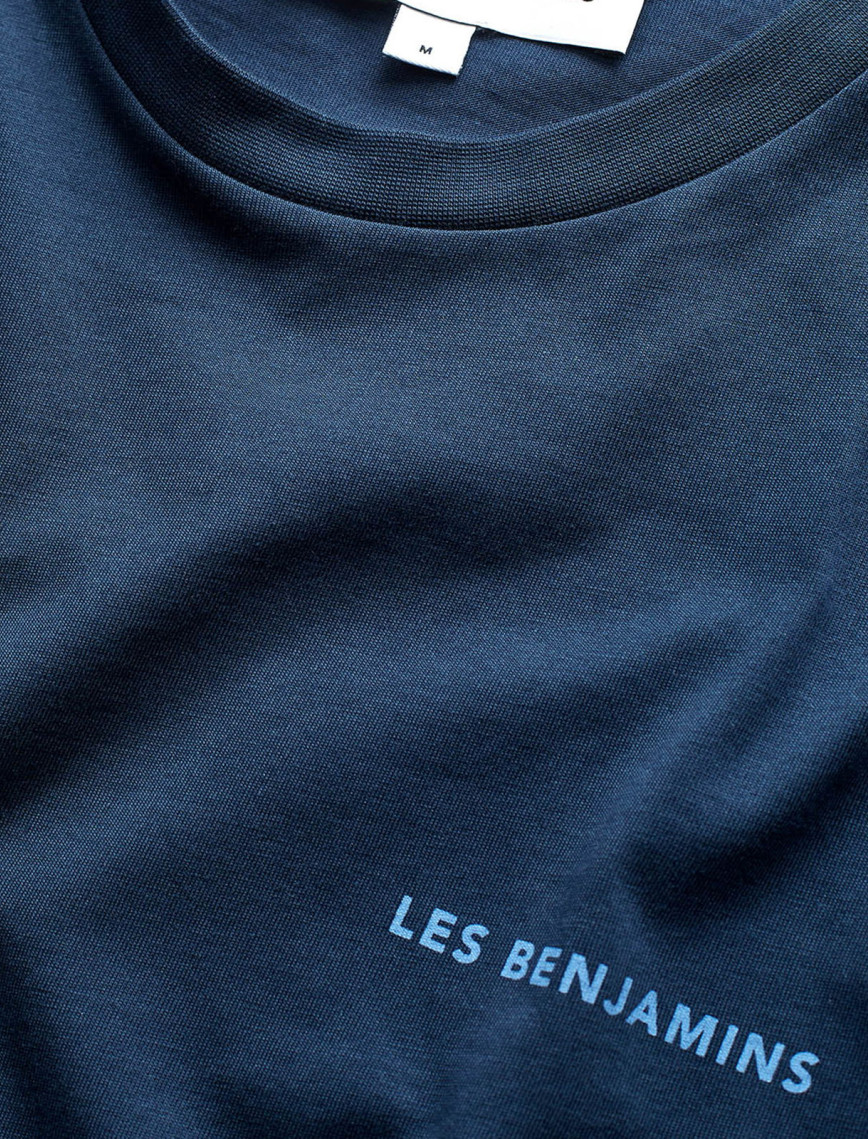 Les Benjamins Erkek Mavi T-Shirt Les Benjamins Erkek Mavi T-Shirt