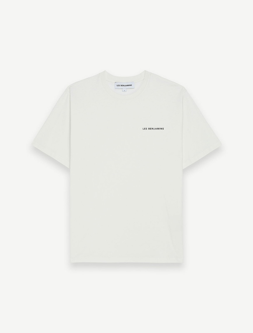 Les Benjamins Erkek Beyaz T-Shirt Les Benjamins Erkek Beyaz T-Shirt