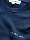 Les Benjamins Erkek Mavi Sweatshirt