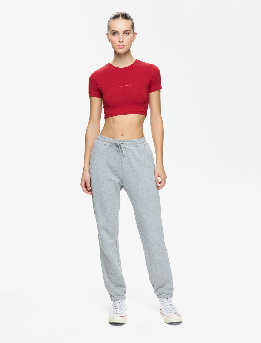 Les Benjamins Kadın Kırmızı T-Shirt Les Benjamins Kadın Kırmızı T-Shirt