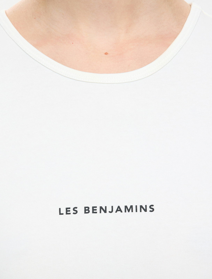 Les Benjamins Kadın Beyaz T-Shirt Les Benjamins Kadın Beyaz T-Shirt