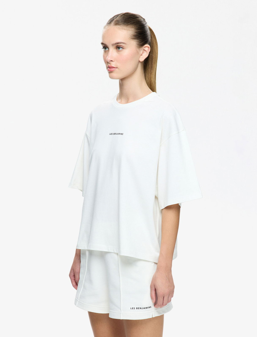 Les Benjamins Kadın Beyaz T-Shirt Les Benjamins Kadın Beyaz T-Shirt