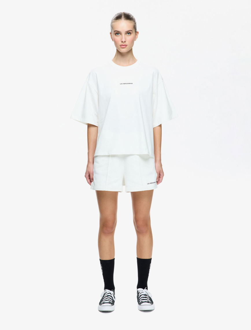 Les Benjamins Kadın Beyaz T-Shirt Les Benjamins Kadın Beyaz T-Shirt