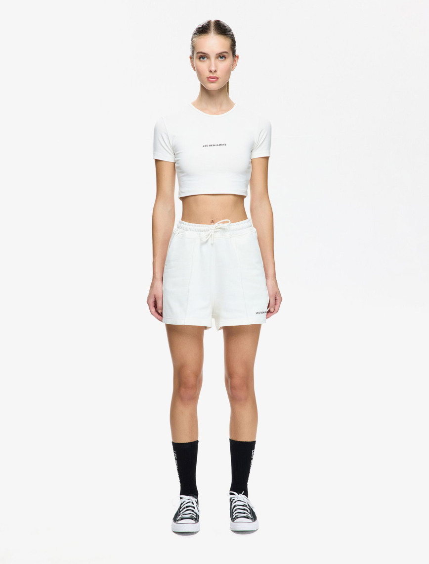 Les Benjamins Kadın Beyaz T-Shirt Les Benjamins Kadın Beyaz T-Shirt