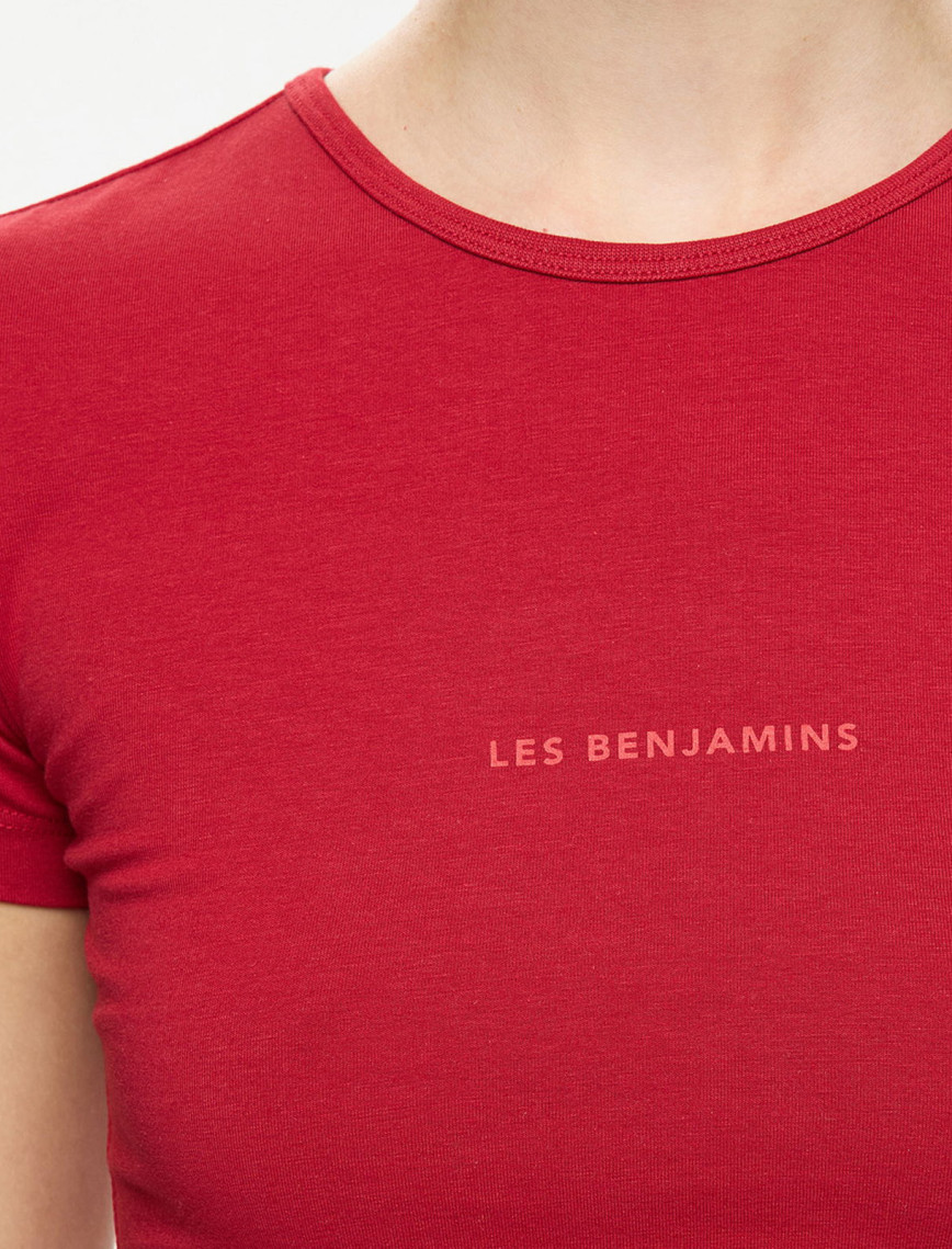 Les Benjamins Kadın Kırmızı T-Shirt Les Benjamins Kadın Kırmızı T-Shirt