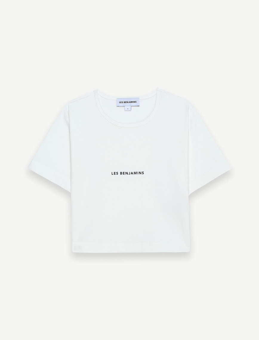 Les Benjamins Kadın Beyaz T-Shirt Les Benjamins Kadın Beyaz T-Shirt