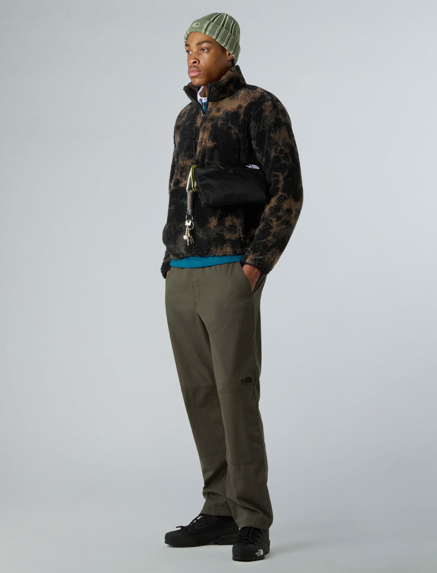 The North Face Extreme Pile Printed Pullover Erkek Siyah Polar The North Face Extreme Pile Printed Pullover Erkek Siyah Polar