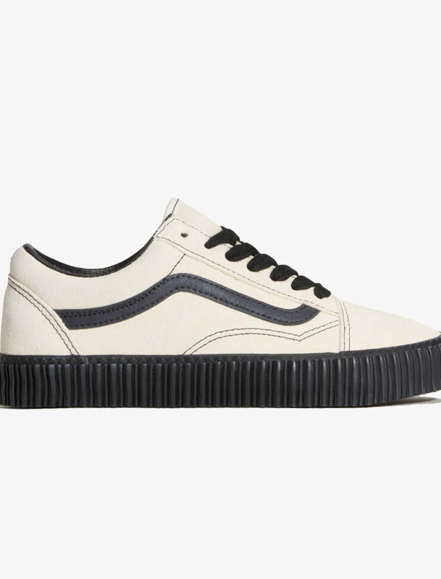 Vans Old Skool Creeper Unisex Beyaz Spor Ayakkabı Vans Old Skool Creeper Unisex Beyaz Spor Ayakkabı