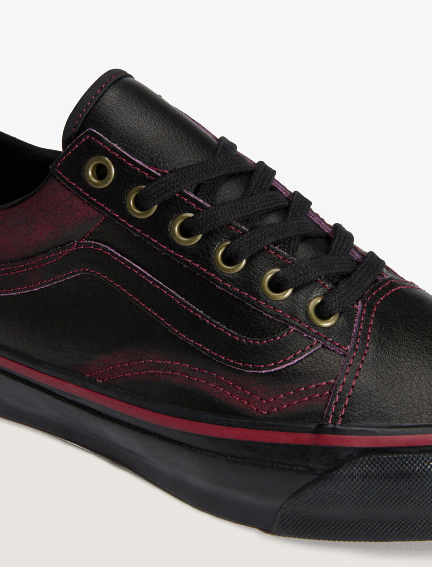 Vans Lx Old Skool Leather Kadın Siyah Spor Ayakkabı Vans Lx Old Skool Leather Kadın Siyah Spor Ayakkabı