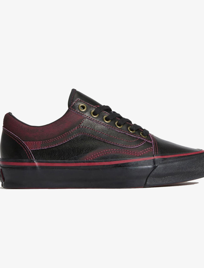 Vans Lx Old Skool Leather Kadın Siyah Spor Ayakkabı Vans Lx Old Skool Leather Kadın Siyah Spor Ayakkabı