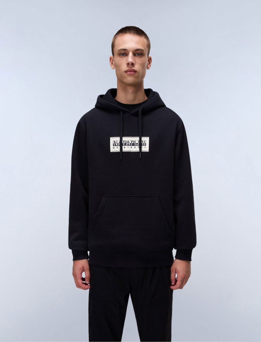 Napapijri B-Box Erkek Siyah Sweatshirt