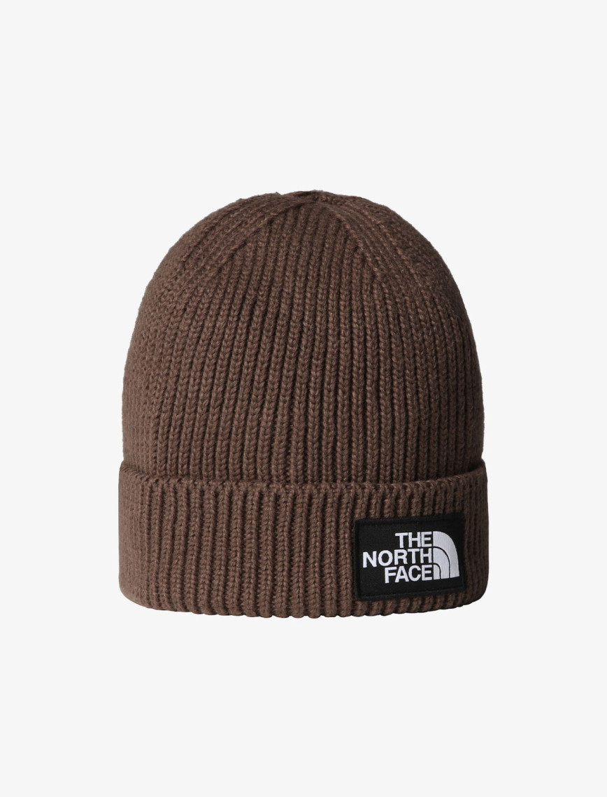 The North Face Logo Box Cuffed Unisex Kahverengi Bere The North Face Logo Box Cuffed Unisex Kahverengi Bere