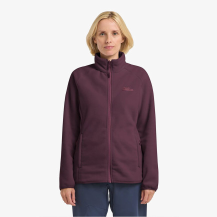 Jack Wolfskin Moonrise Full Zipped Kadın Mor Ceket Jack Wolfskin Moonrise Full Zipped Kadın Mor Ceket