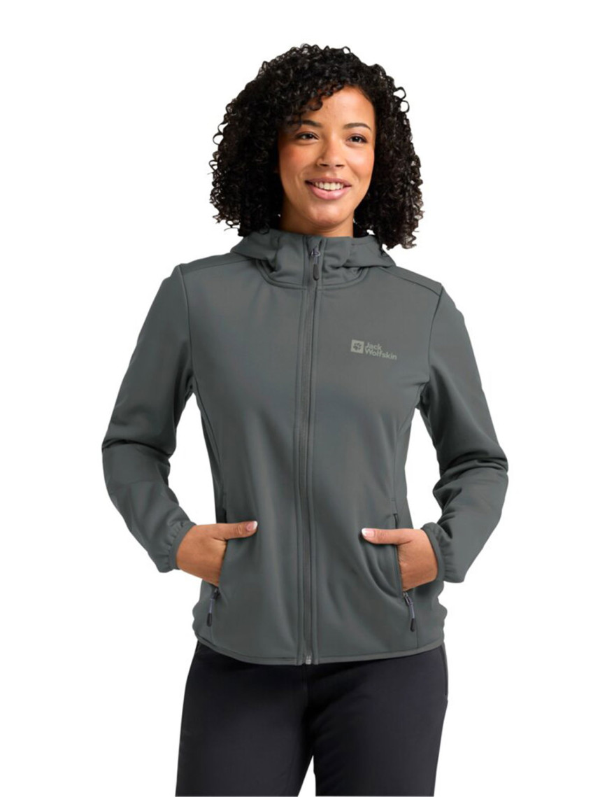 Jack Wolfskin Windhain Hoody Kadın Yeşil Ceket Jack Wolfskin Windhain Hoody Kadın Yeşil Ceket