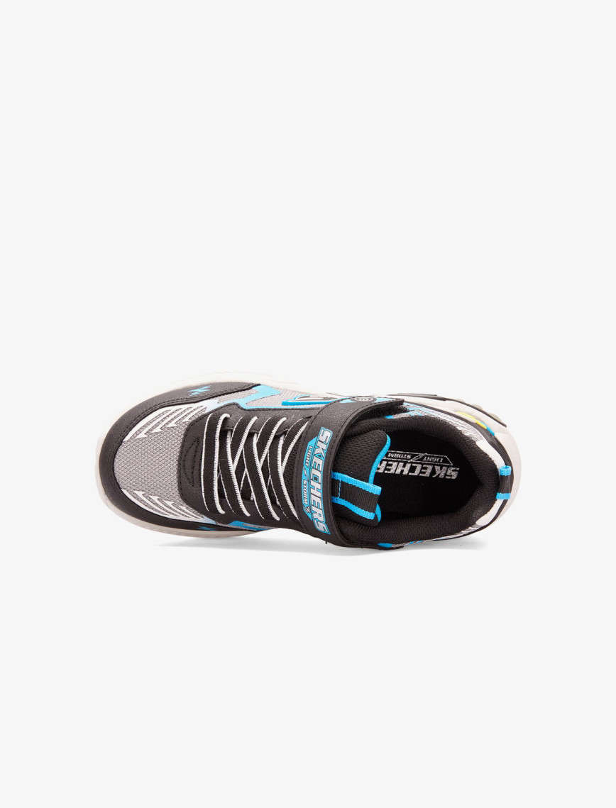 Skechers Light Storm Erkek Çocuk Siyah Işıklı Spor Ayakkabı