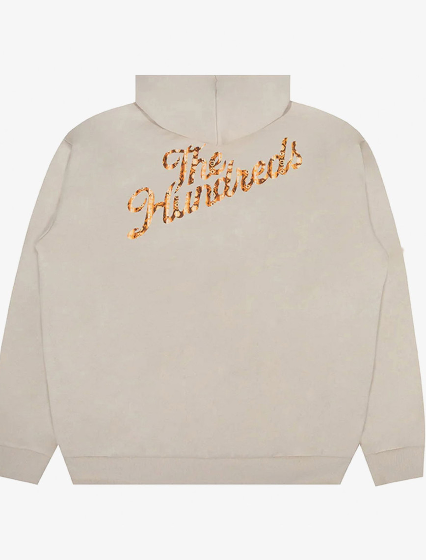 The Hundreds Snake Slant Pullover Erkek Bej Hoodie