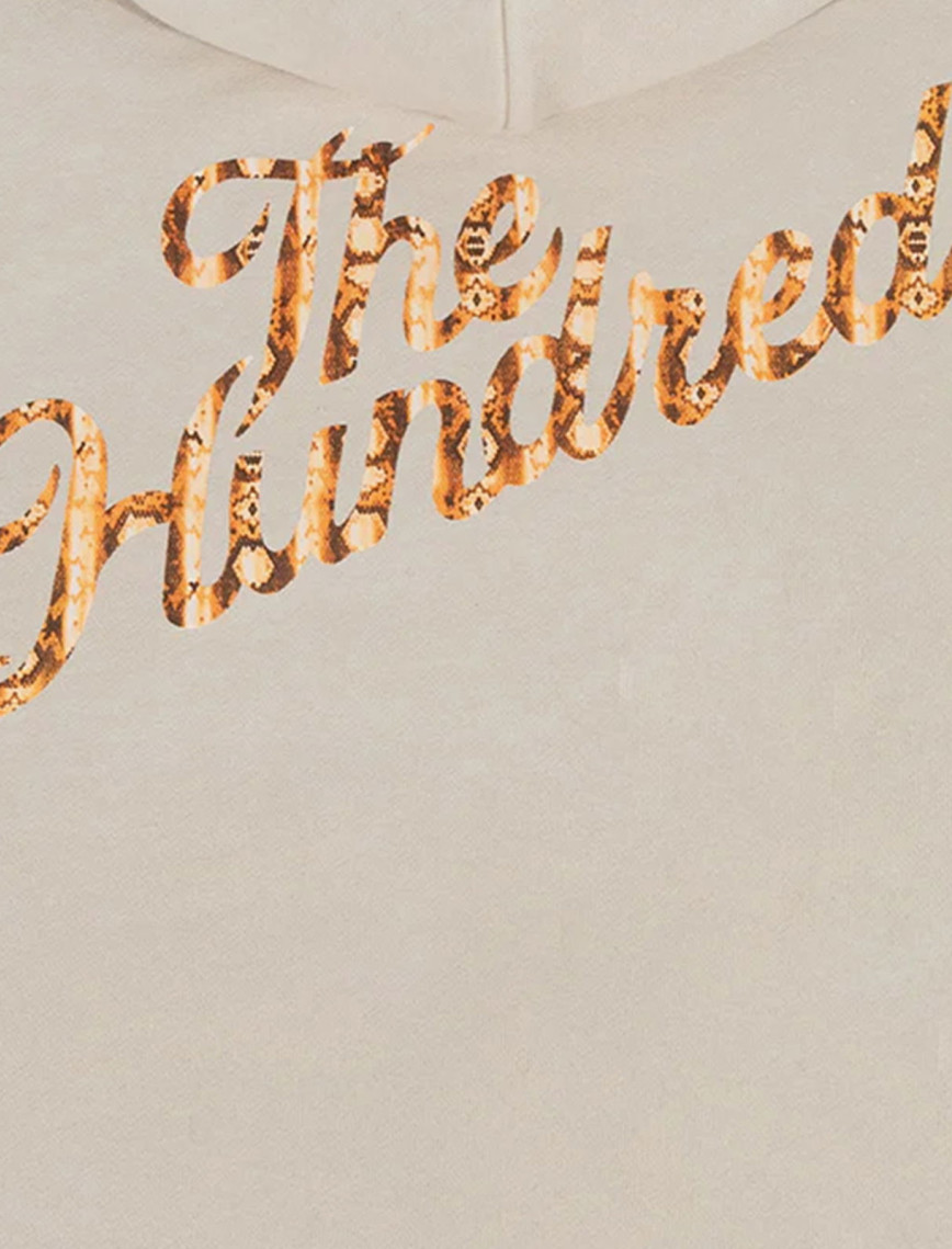 The Hundreds Snake Slant Pullover Erkek Bej Hoodie