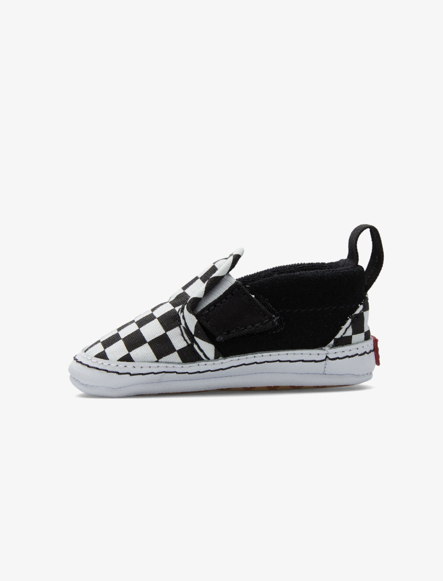 Vans Slip On V-Crib Checkered Bebek Beyaz Spor Ayakkabı Vans Slip On V-Crib Checkered Bebek Beyaz Spor Ayakkabı