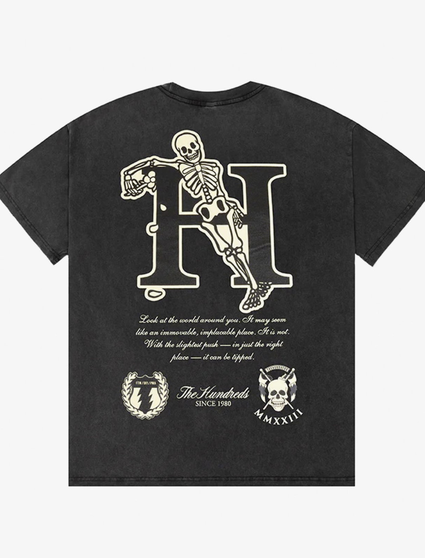 The Hundreds End Of The Beginning Erkek Siyah T-Shirt The Hundreds End Of The Beginning Erkek Siyah T-Shirt