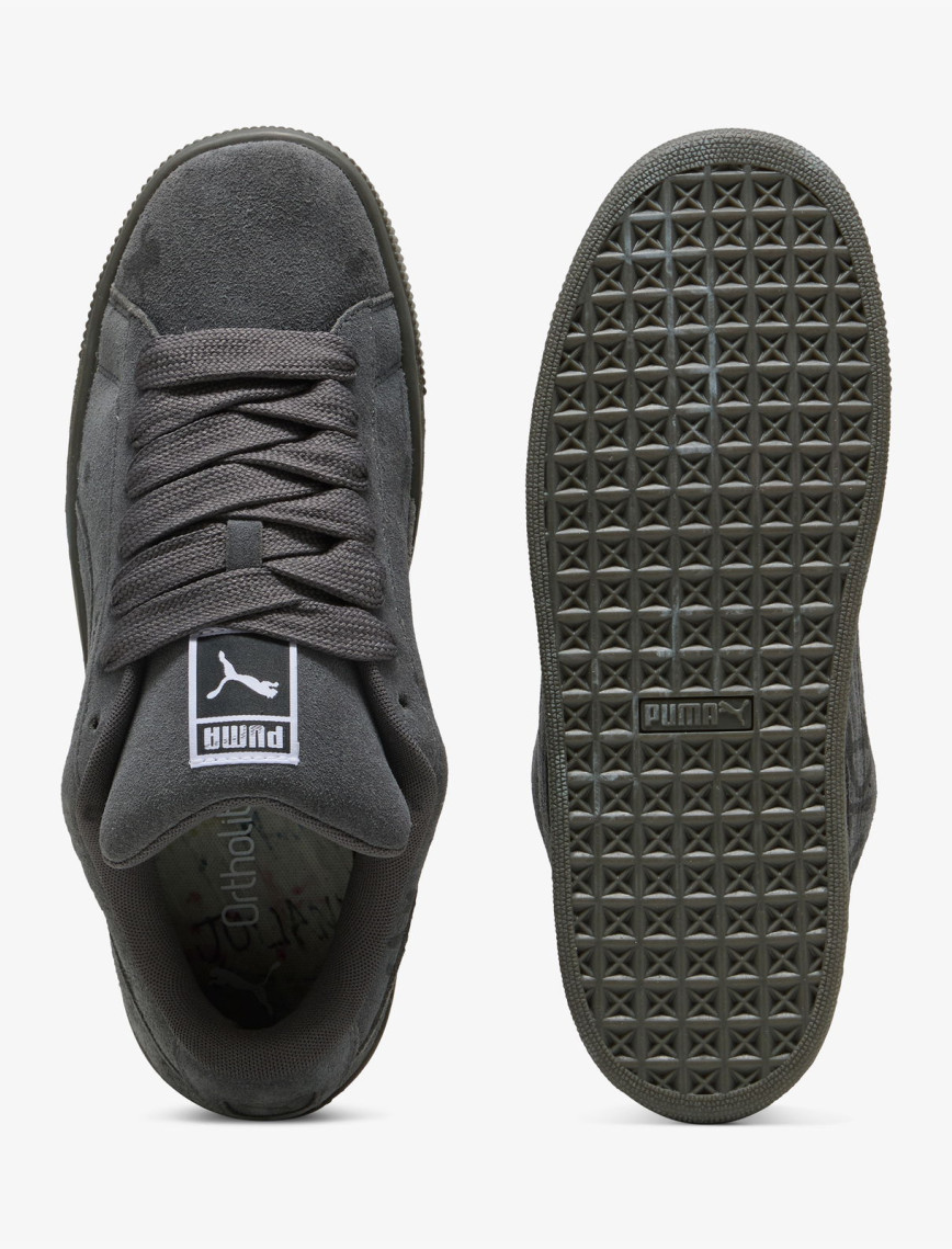 Puma Suede XL Splatters Unisex Gri Spor Ayakkabı Puma Suede XL Splatters Unisex Gri Spor Ayakkabı