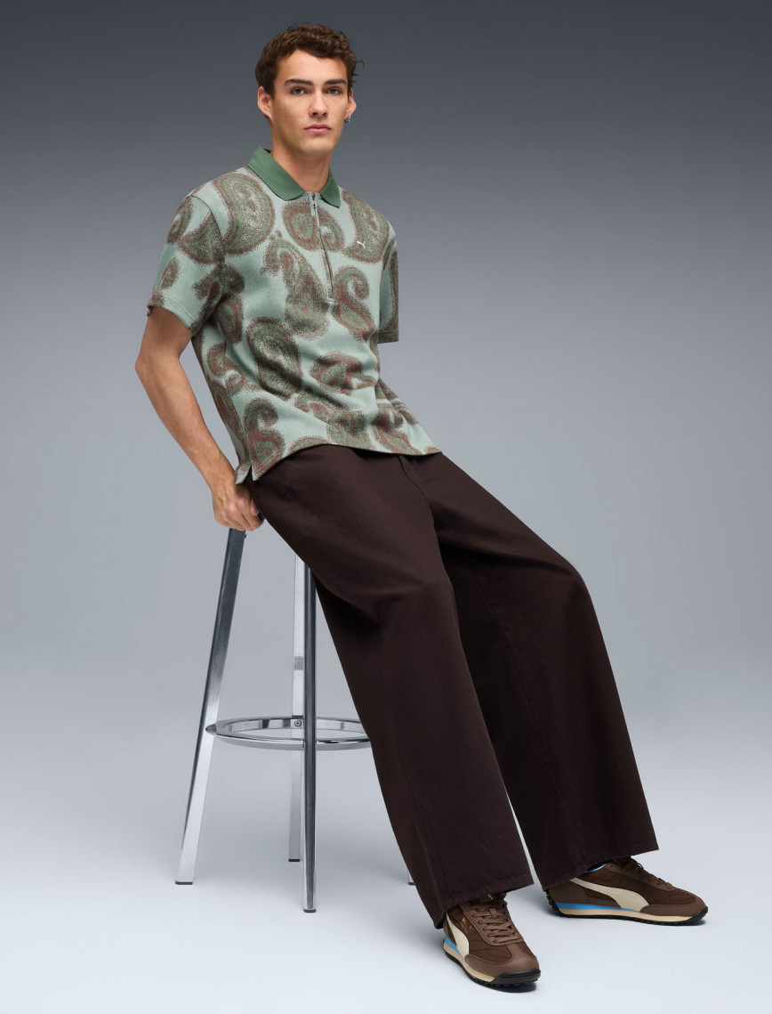 Puma Easy Rider Futbolito Unisex Kahverengi Spor Ayakkabı Puma Easy Rider Futbolito Unisex Kahverengi Spor Ayakkabı