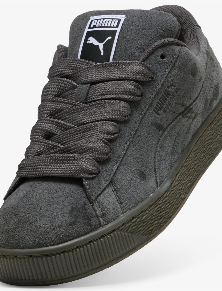 Puma Suede XL Splatters Unisex Gri Spor Ayakkabı Puma Suede XL Splatters Unisex Gri Spor Ayakkabı