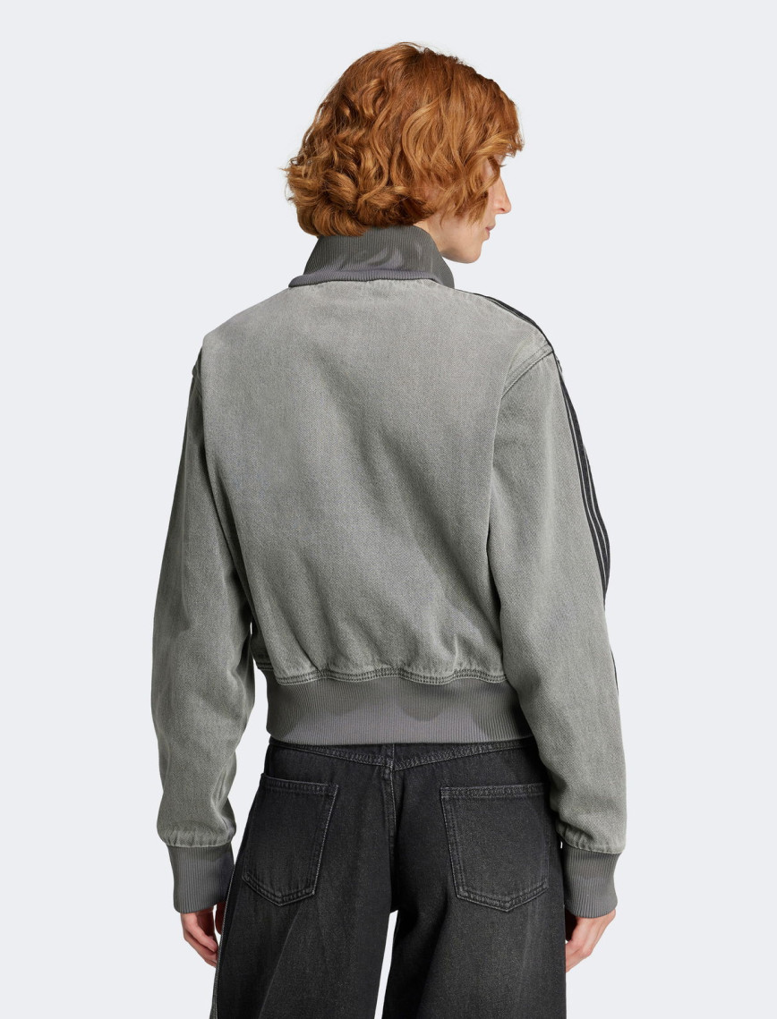 adidas Adicolor Denim Kadın Gri Kot Hırka adidas Adicolor Denim Kadın Gri Kot Hırka