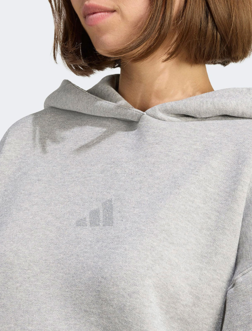 adidas All Szn Hl Hd Kadın Gri Sweatshirt adidas All Szn Hl Hd Kadın Gri Sweatshirt