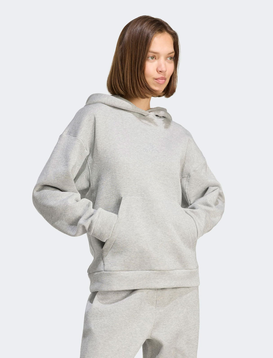 adidas All Szn Hl Hd Kadın Gri Sweatshirt adidas All Szn Hl Hd Kadın Gri Sweatshirt