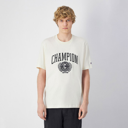 Champion Yearbook Erkek Beyaz T-Shirt Champion Yearbook Erkek Beyaz T-Shirt
