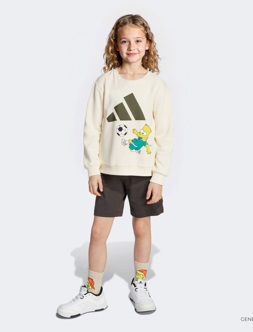 adidas The Simpsons Bebek Krem Eşofman Takımı adidas The Simpsons Bebek Krem Eşofman Takımı