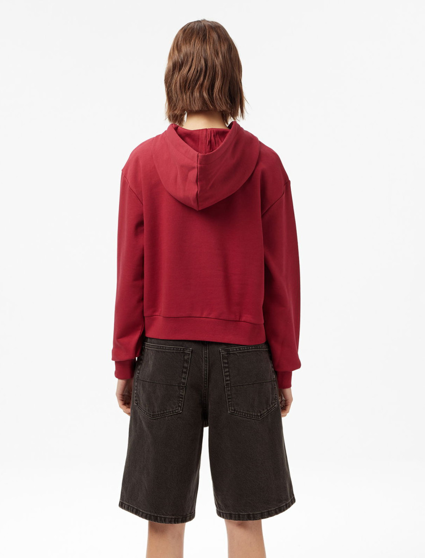 Vans W Salton Rlx Ft Po Kadın Bordo Sweatshırt Vans W Salton Rlx Ft Po Kadın Bordo Sweatshırt