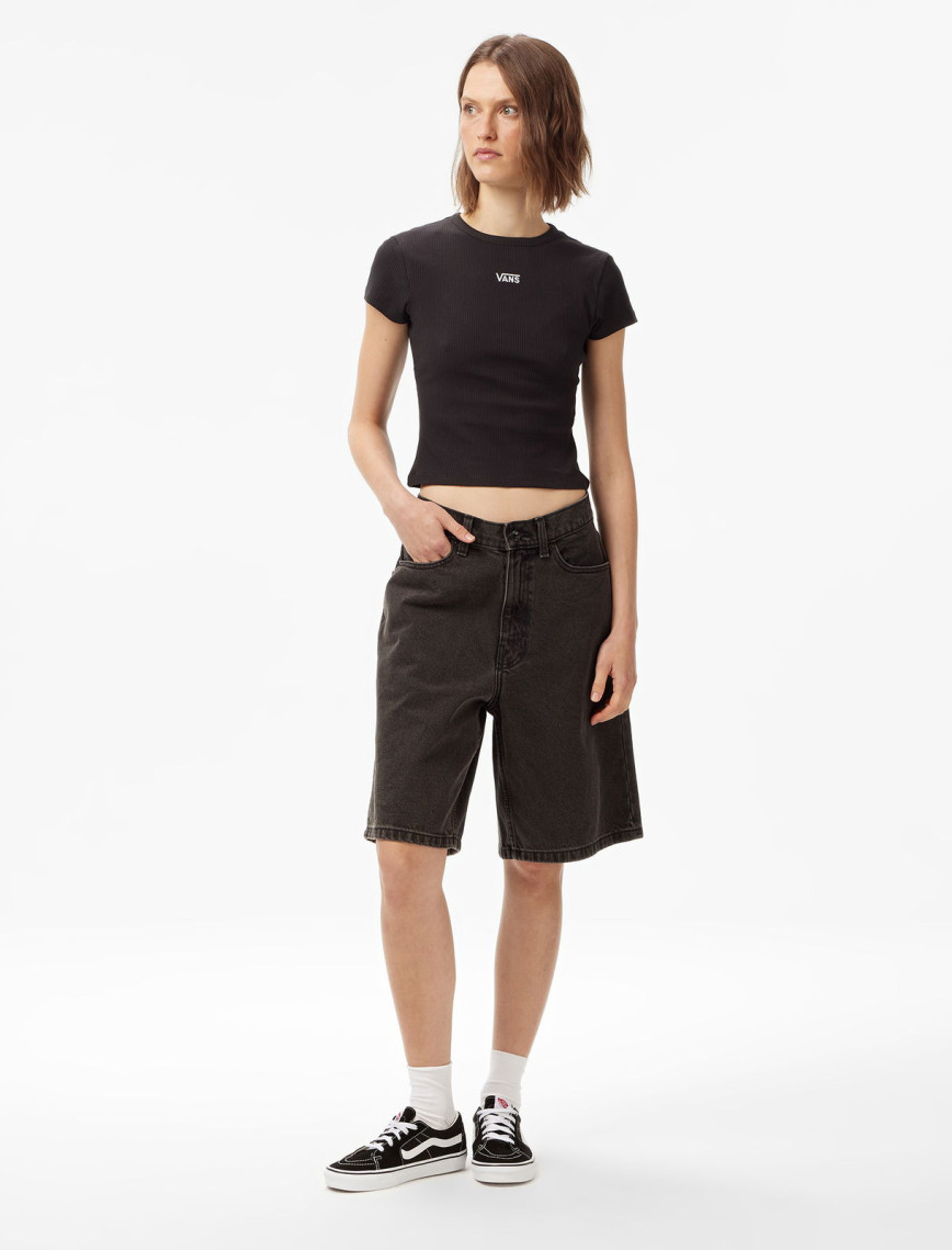 Vans Cameron Kadın Siyah T-Shirt Vans Cameron Kadın Siyah T-Shirt