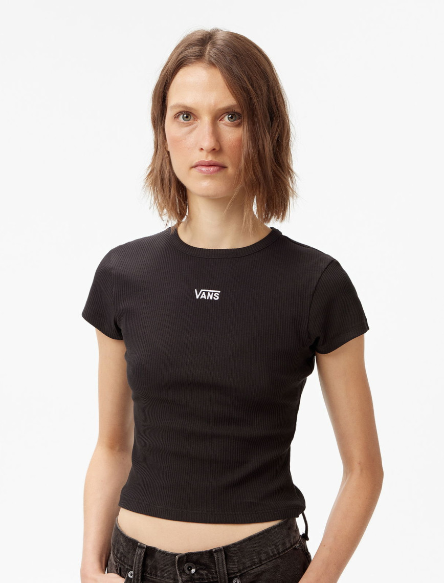 Vans Cameron Kadın Siyah T-Shirt Vans Cameron Kadın Siyah T-Shirt