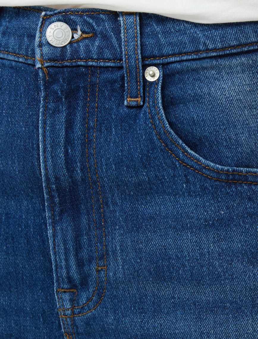 Tommy Jeans Mom Uh Tpr Ch0152 Co Kadın Lacivert Jean Tommy Jeans Mom Uh Tpr Ch0152 Co Kadın Lacivert Jean