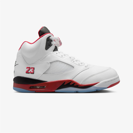 Jordan Air 5 Retro Erkek Beyaz Spor Ayakkabı