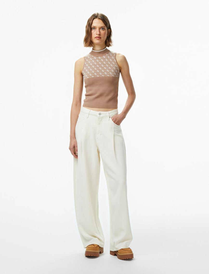 Guess Lise Kadın Kahverengi Triko Guess Lise Kadın Kahverengi Triko