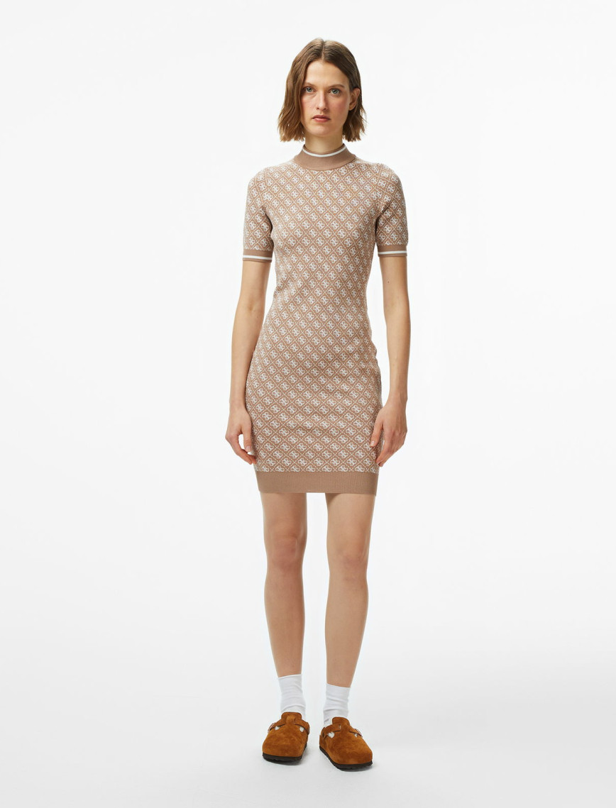 Guess Lise Kadın Kahverengi Elbise Guess Lise Kadın Kahverengi Elbise