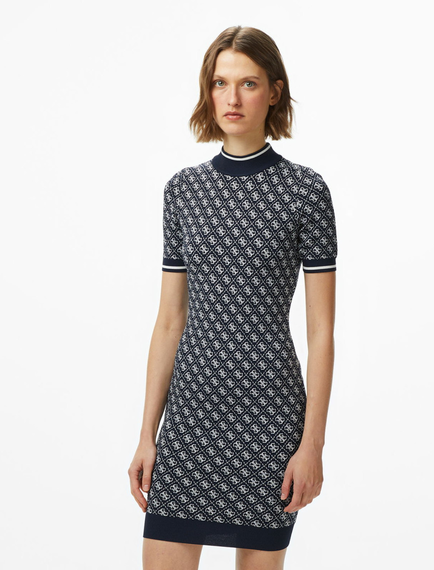 Guess Lise Kadın Mavi Elbise Guess Lise Kadın Mavi Elbise