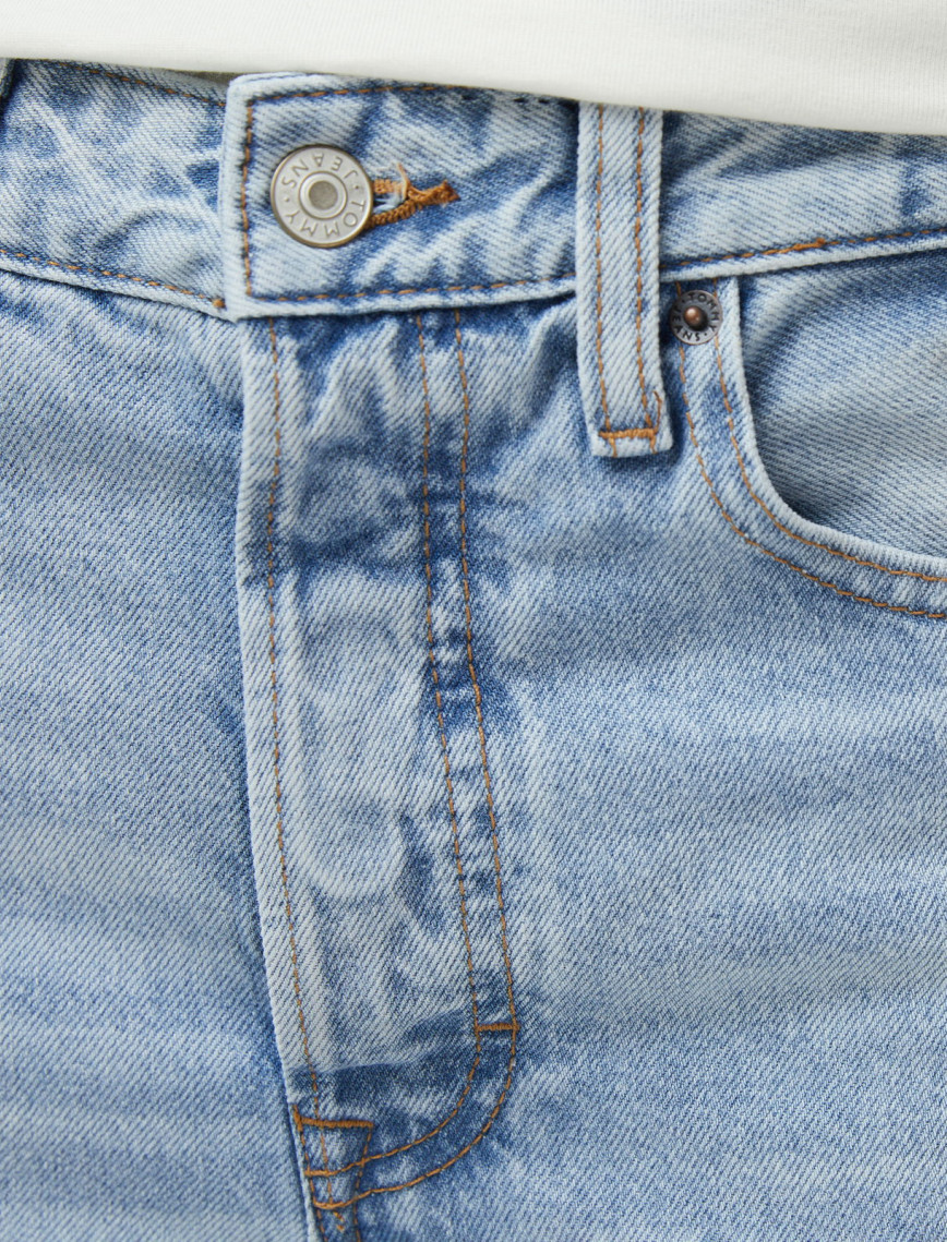 Tommy Hilfiger Layla High Rise Slim Kadın Mavi Straight Jean Tommy Hilfiger Layla High Rise Slim Kadın Mavi Straight Jean