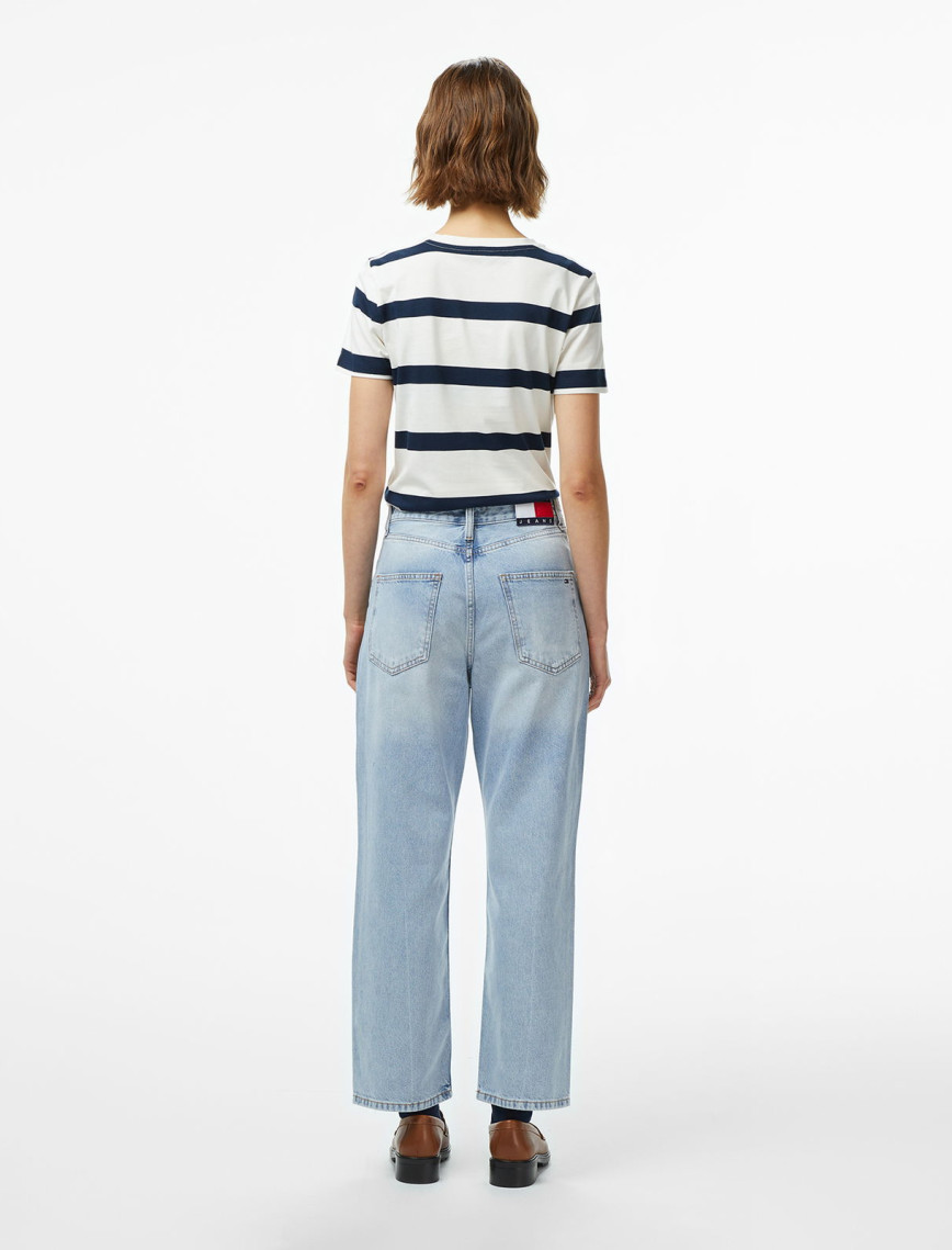 Tommy Hilfiger Layla High Rise Slim Kadın Mavi Straight Jean Tommy Hilfiger Layla High Rise Slim Kadın Mavi Straight Jean