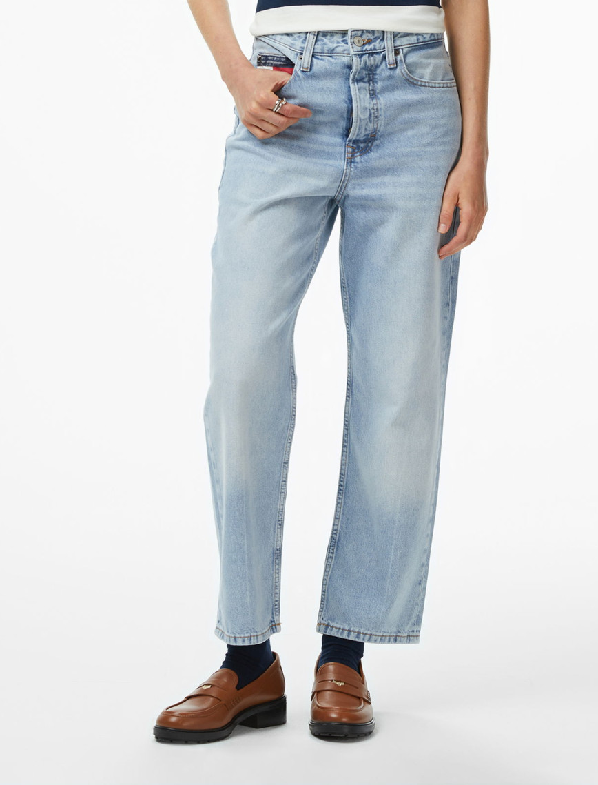 Tommy Hilfiger Layla High Rise Slim Kadın Mavi Straight Jean Tommy Hilfiger Layla High Rise Slim Kadın Mavi Straight Jean