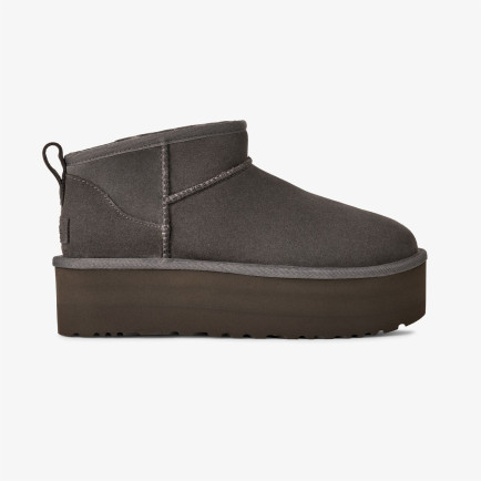UGG Classic Ultra Mini Platform Kadın Antrasit Bot