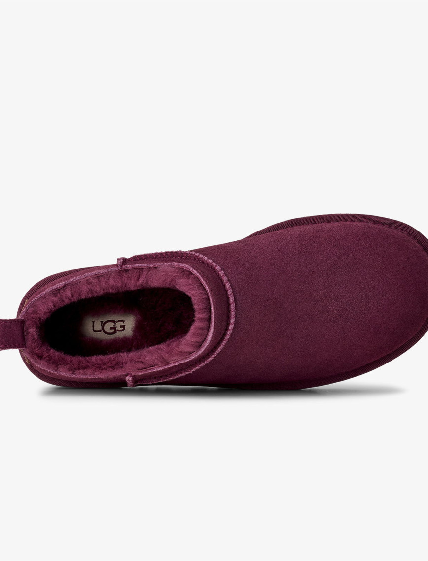 UGG Classic Micro Kadın Bordo Bot UGG Classic Micro Kadın Bordo Bot