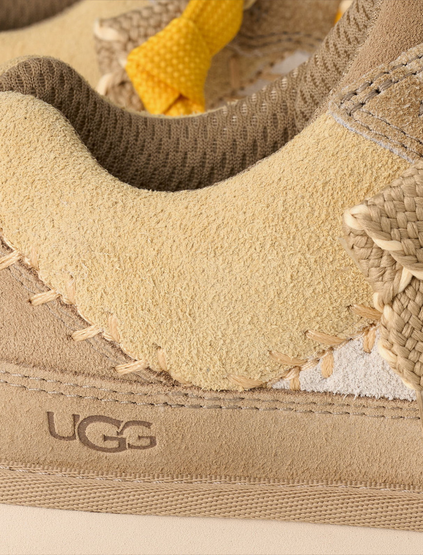UGG Lo Lowmel Biarritz Kadın Krem Rengi Sneaker UGG Lo Lowmel Biarritz Kadın Krem Rengi Sneaker