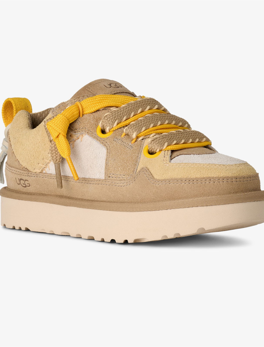 UGG Lo Lowmel Biarritz Kadın Krem Rengi Sneaker UGG Lo Lowmel Biarritz Kadın Krem Rengi Sneaker