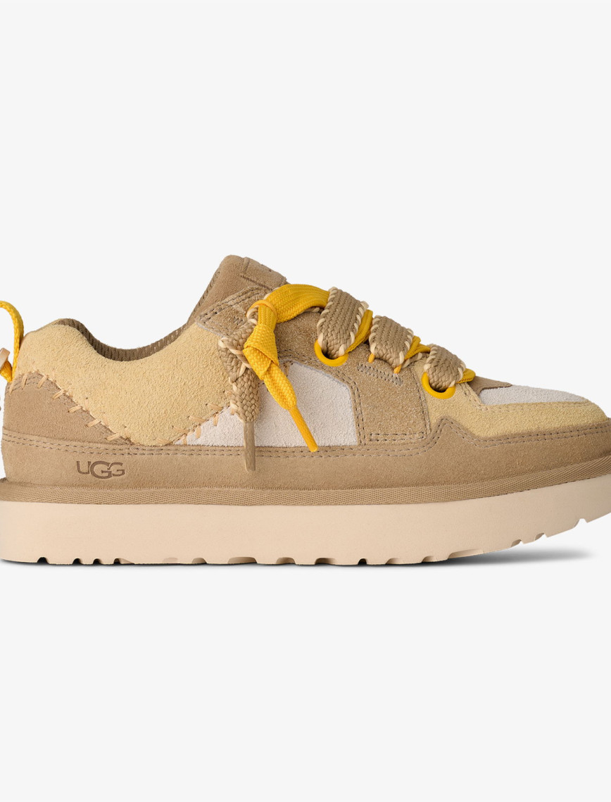UGG Lo Lowmel Biarritz Kadın Krem Rengi Sneaker UGG Lo Lowmel Biarritz Kadın Krem Rengi Sneaker